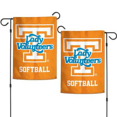 Tennessee Lady Vols 12  x 18 Softball Garden Flag