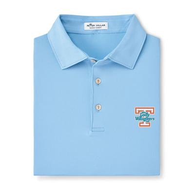 Tennessee Peter Millar Lady Vols Performance Polo COTTAGE_BLUE