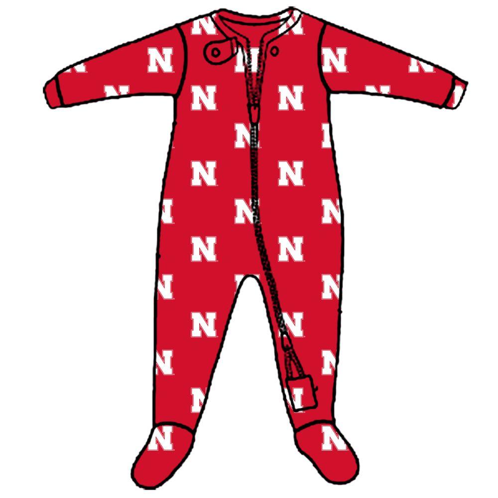  Nebraska Infant Zip Pajamas