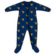  West Virginia Infant Zip Pajamas
