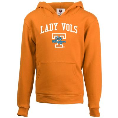 Tennessee Kids Lady Vols Arch Logo Hoodie