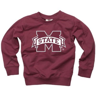 Mississippi State YOUTH Primary Logo Crewneck