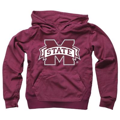 Mississippi State Kids Primary Logo Hoodie