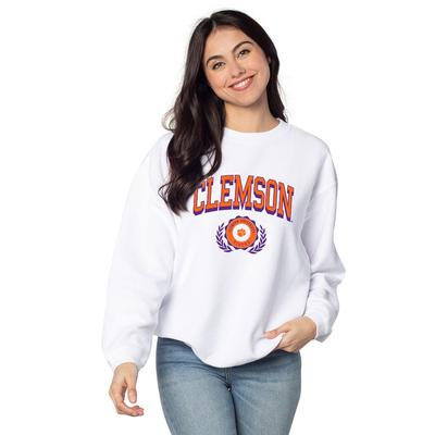 Clemson Chicka-D Shadow Arch Over Seal Corded Crew