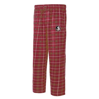Florida State College Concepts Ledger Flannel Pant