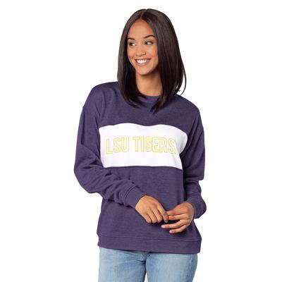 LSU University Girl Pennant Sweatshirt