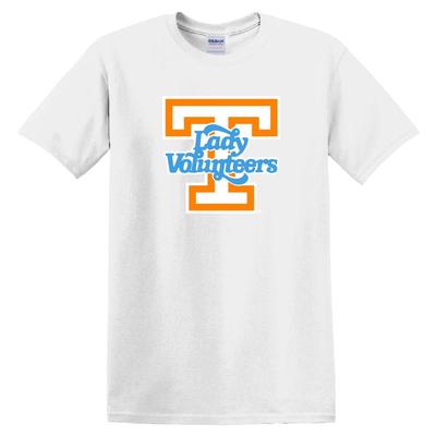 Tennessee Lady Vols Giant Logo Tee WHITE