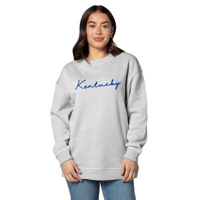 Kentucky University Girl Warm Up Crew Sweatshirt