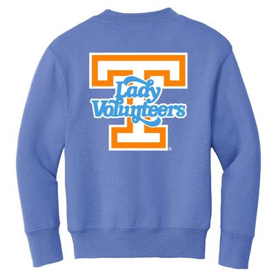 Tennessee YOUTH Lady Vols Power T Fleece Crew