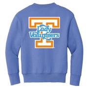  Tennessee Youth Lady Vols Power T Fleece Crew
