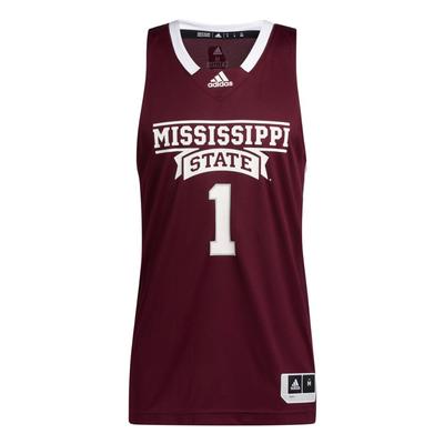 Mississippi State Adidas Swingman Basketball Jersey