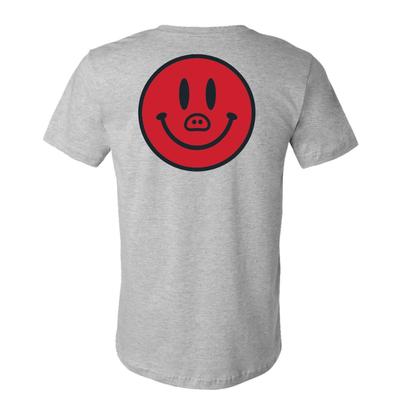 Pigs Brand Smiley Face Short Sleeve Tee