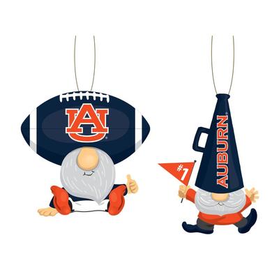 Auburn 2-Piece Gnome Fan Ornaments