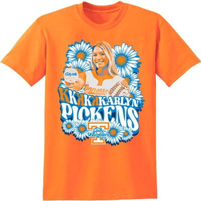 Tennessee Lady Vols Karlyn Pickens Strikeout Sunflower Tee
