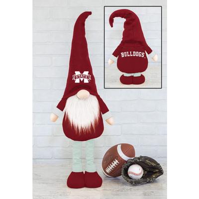 Mississippi State Stretch Plush Holiday Gnome