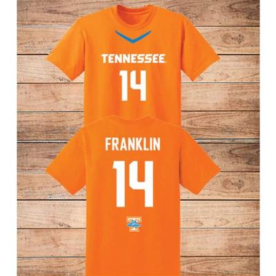 Tennessee Lady Vols Jasmine Franklin #14 Shirsey