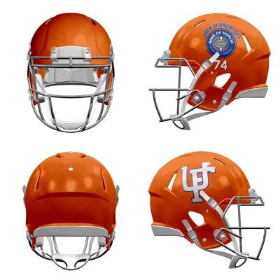 Florida Jack Youngblood Ring Of Honor Riddell Mini Helmet