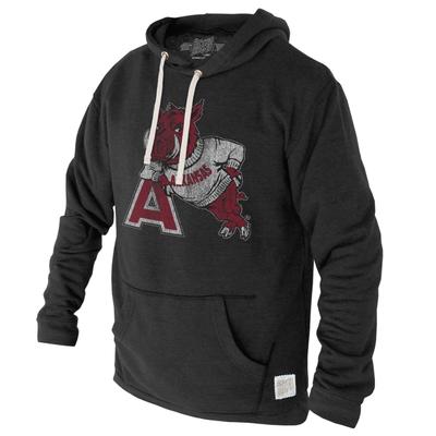 Arkansas Vault Leaning Hog Softee Hoodie
