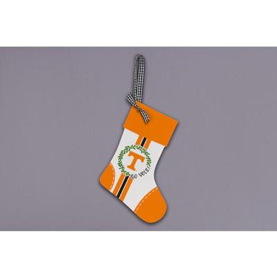 Tennessee Magnolia Lane Wooden Stocking Ornament