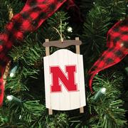  Nebraska Sled Ornament