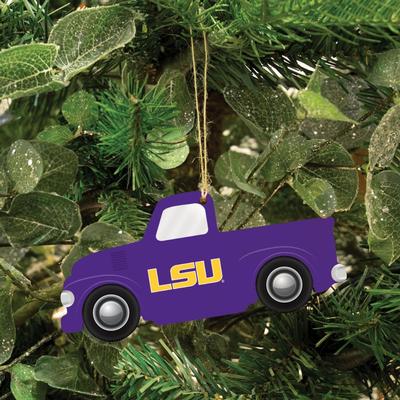 LSU Truck Ornament