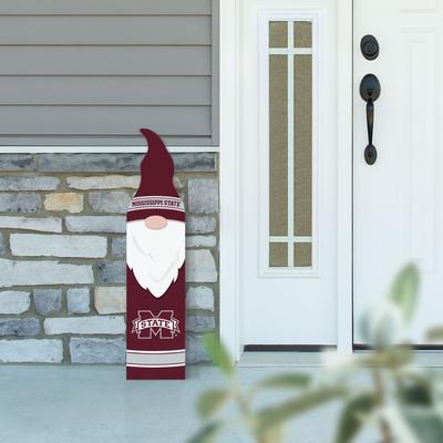 Mississippi State Gnome Porch Sign