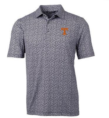 Tennessee Cutter & Buck Pike Magnolia Print Polo