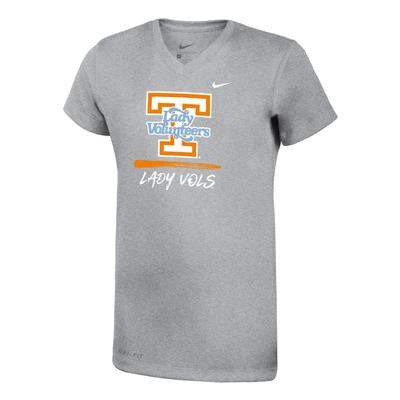 Tennessee YOUTH Lady Vols Mascot Brush Legend Tee