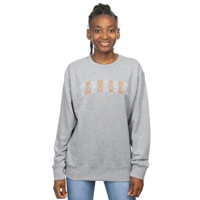 Tennessee Zoozatz Women's Outline Arch French Terry Crew