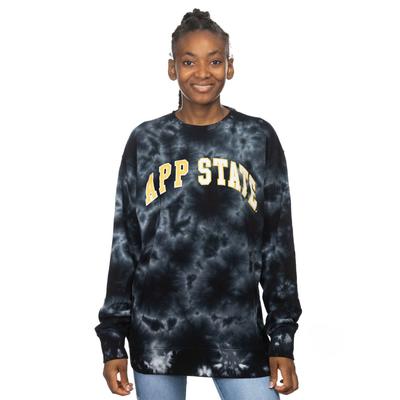Appalachian State Women's Cloud Wash Two Color Arch Crew