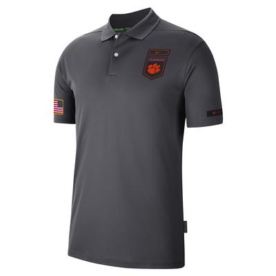 Clemson Nike Dri-Fit Military Victory Polo