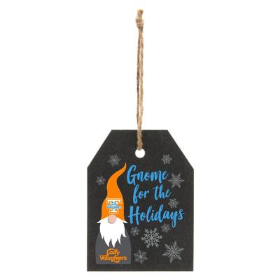 Tennessee Lady Vols Julia Gash Gnome For The Holidays Slate Ornament