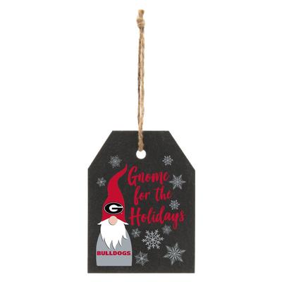 Georgia Gnome for the Holidays Slate Ornament