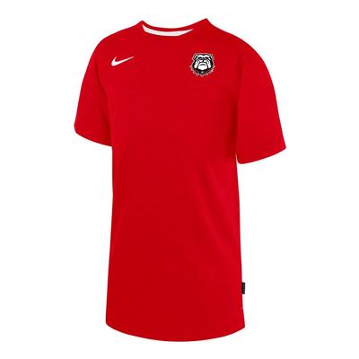 Georgia YOUTH Nike Sideline UV Coach Tee
