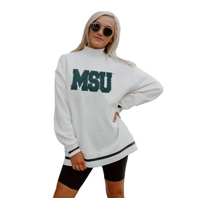 Michigan State Gameday Couture This Is It Mock Neck Pullover