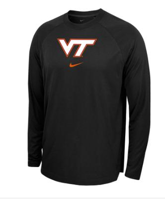 Virginia Tech Nike Spotlight L/S Top