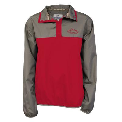 Alabama Summit 1/4 Snap Color Block Windbreaker Pullover