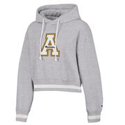  App State Champion Women's Reverse Weave Cropped Hoodie