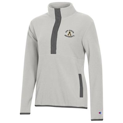 App State Champion Women's Explorer Fleece 1/2 Snap Pullover