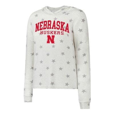 Nebraska College Concepts Agenda Hooded Pajama Top