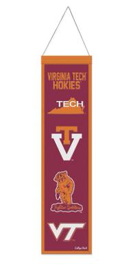 Virginia Tech Vault Logo Wool Banner