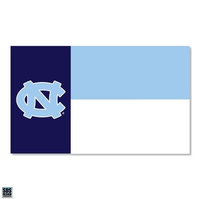 UNC Carolina Flag Logo 3
