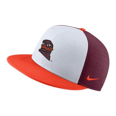 Virginia Tech Nike Aero True Baseball Fitted Cap