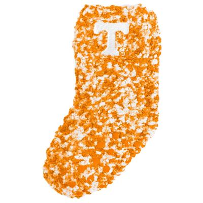 Tennessee YOUTH Fuzzy Marled Slipper Socks