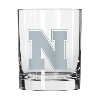 Nebraska 14 Oz Rocks Glass