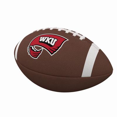 Western Kentucky Logo Brand Composite Full Size Football