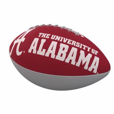 Alabama Logo Brands Junior Rubber Football