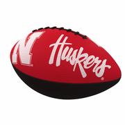  Nebraska Logo Brands Mini Football