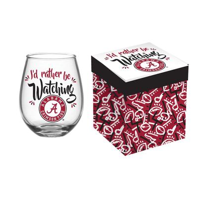 Alabama Wine a Little Boxed Stemless Wine Glass