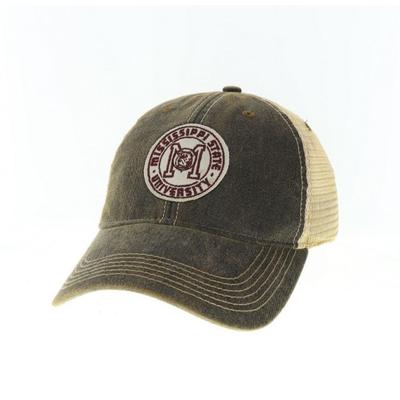 Mississippi State Legacy Vault Dawg/M Logo Trucker Hat
